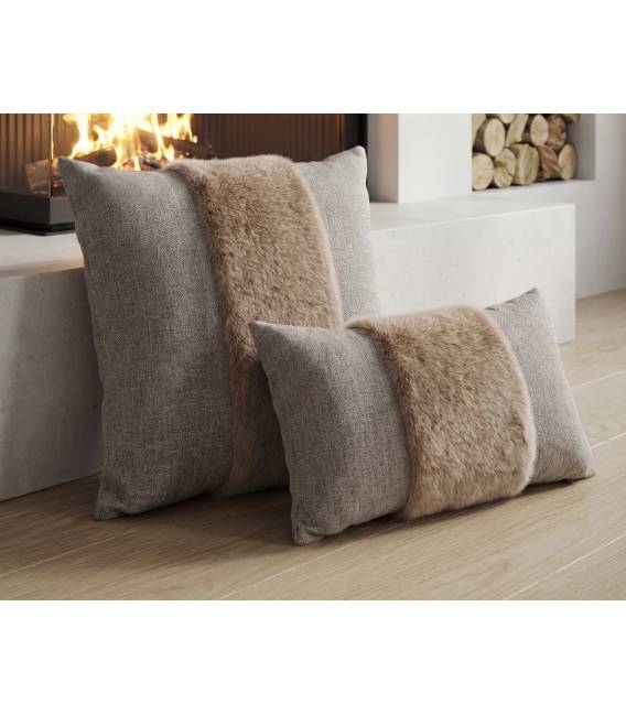 Pagalvėlė MARRON 30x50 pilka/beige