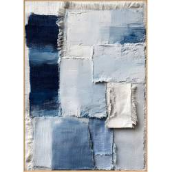 Paveikslas ABSTRACT-A 103x143 mėlynas