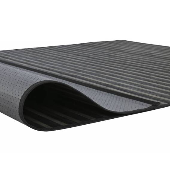 Kilimas BAMBOO 160x230 pilkas/juodas