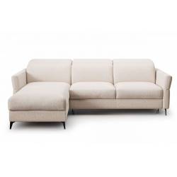 Minkštas kampas DONRA 241x178 rusvas