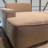 Minkštas kampas LILLY 233x144 rusvas