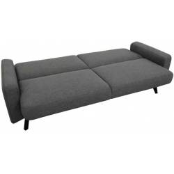Sofa-lova MASON 222x93 tamsiai pilka