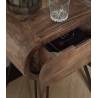 Naktinė spintelė BARREL 35x50 ruda