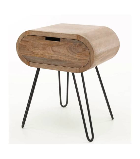 Naktinė spintelė BARREL 35x50 ruda