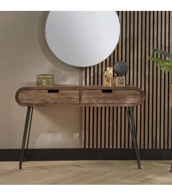 Konsolė BARREL 120x30 ruda