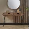 Konsolė BARREL 120x30 ruda