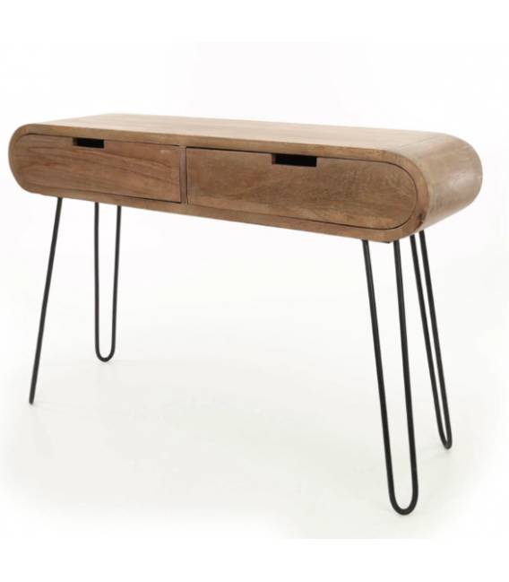 Konsolė BARREL 120x30 ruda