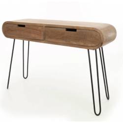 Konsolė BARREL 120x30 ruda