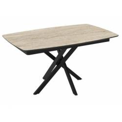Išskleidžiamas stalas LISI 145(185)x90 traverten