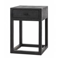 Naktinė spintelė BLACK SQUARE 35x35 juoda