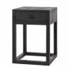 Naktinė spintelė BLACK SQUARE 35x35 juoda