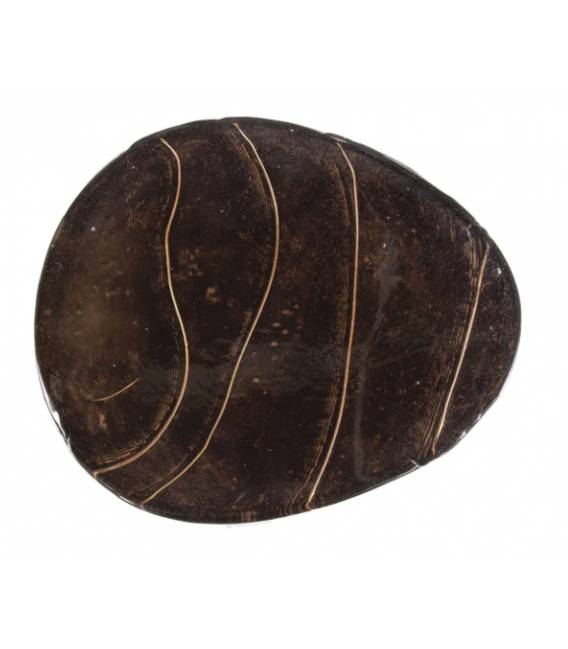 Šoninis staliukas ECLIPSE 38x33 ruda