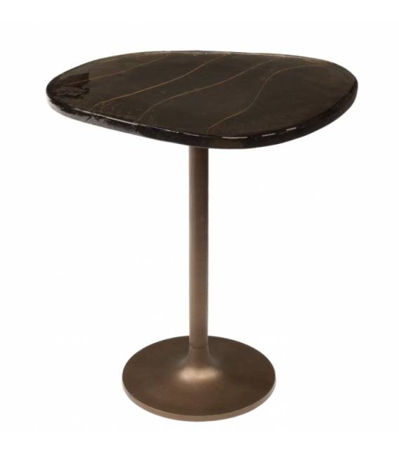 Šoninis staliukas ECLIPSE 50x42 rudas