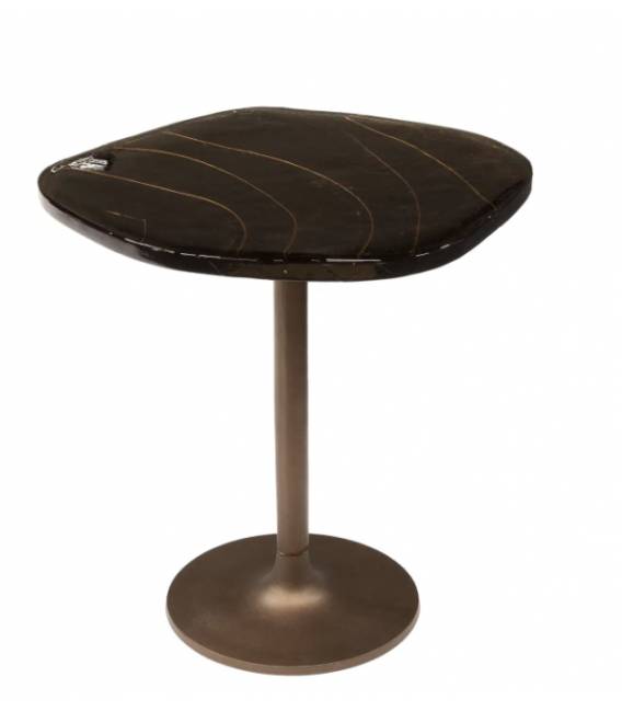 Šoninis staliukas ECLIPSE 53x42 rudas