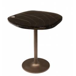 Šoninis staliukas ECLIPSE 53x42 rudas