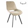 Kėdė SWIVEL rusva