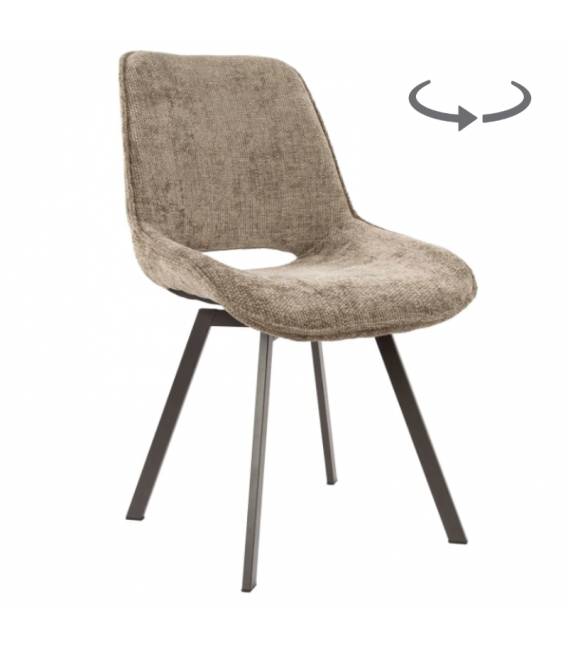 Kėdė SWIVEL ruda