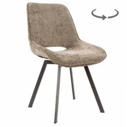Kėdė SWIVEL ruda