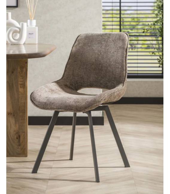 Kėdė SWIVEL ruda