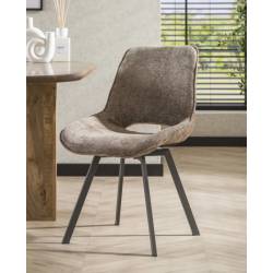 Kėdė SWIVEL ruda