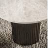 Kavos staliukas CERAMO 62x77/80x102 rudas/smėlio (2vnt.)