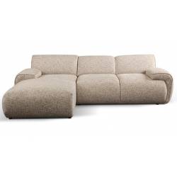 Minkštas kampas ENZO 263x170 rusvas