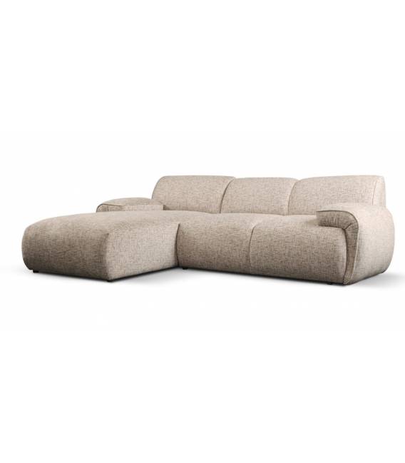 Minkštas kampas ENZO 263x170 rusvas