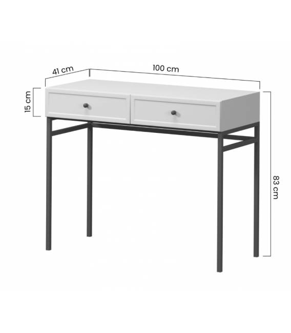 Konsolė RINOLI 100x41 kreminė