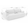 Sofa-lova TULOLI 247x111 ruda