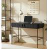 Darbo stalas SHIRI 120x48 juodas