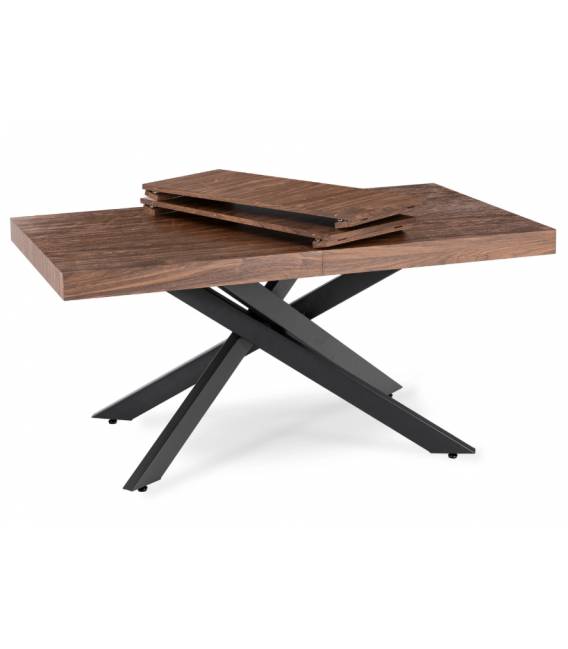 Išskleidžiamas stalas PONTI 160(240)x90 rudas