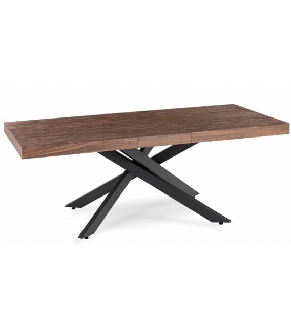 Išskleidžiamas stalas PONTI 160(240)x90 rudas