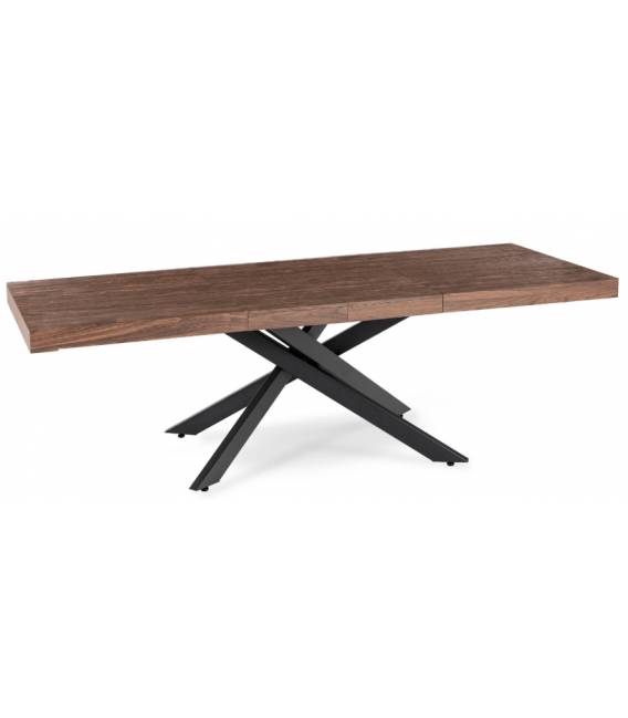 Išskleidžiamas stalas PONTI 160(240)x90 rudas