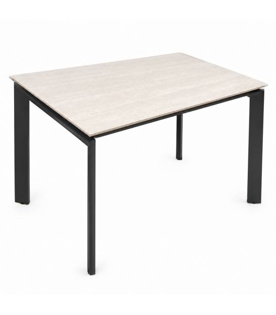Išskleidžiamas stalas LOREO 110(160)x80 rusvas