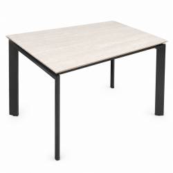 Išskleidžiamas stalas LOREO 110(160)x80 rusvas