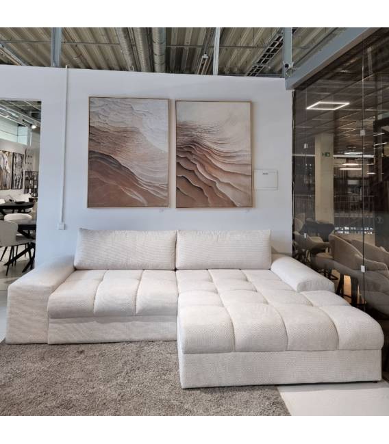 Minkštas kampas LORSON 290x208 beige