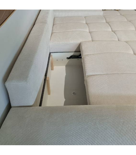 Minkštas kampas LORSON 290x208 beige