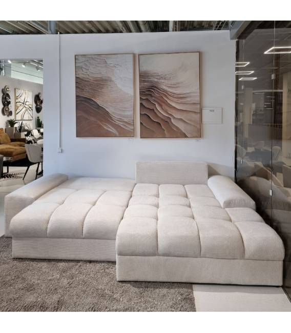 Minkštas kampas LORSON 290x208 beige