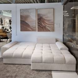 Minkštas kampas LORSON 290x208 beige