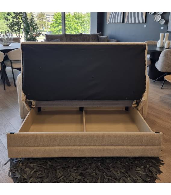 Sofa-lova CROWN 175x119 rusva