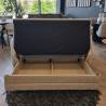 Sofa-lova CROWN 175x119 rusva