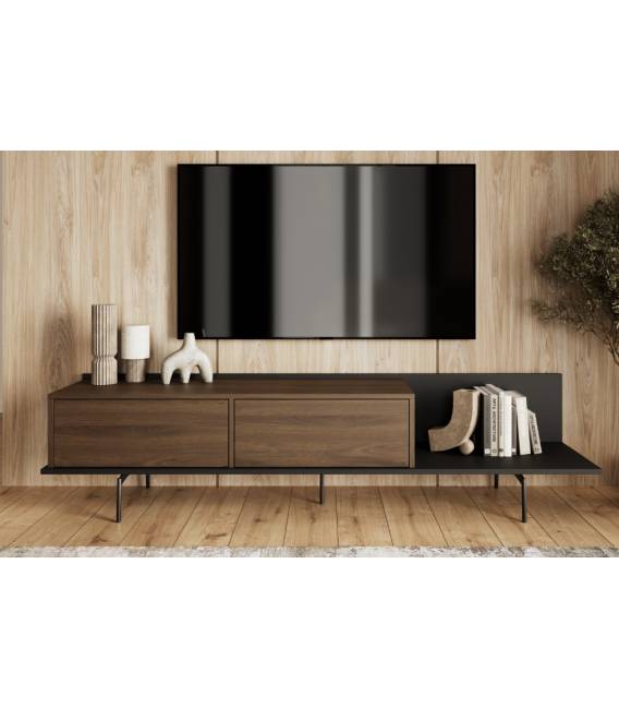 TV spintelė RENE 200x40 ruda