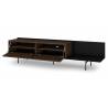 TV spintelė RENE 200x40 ruda