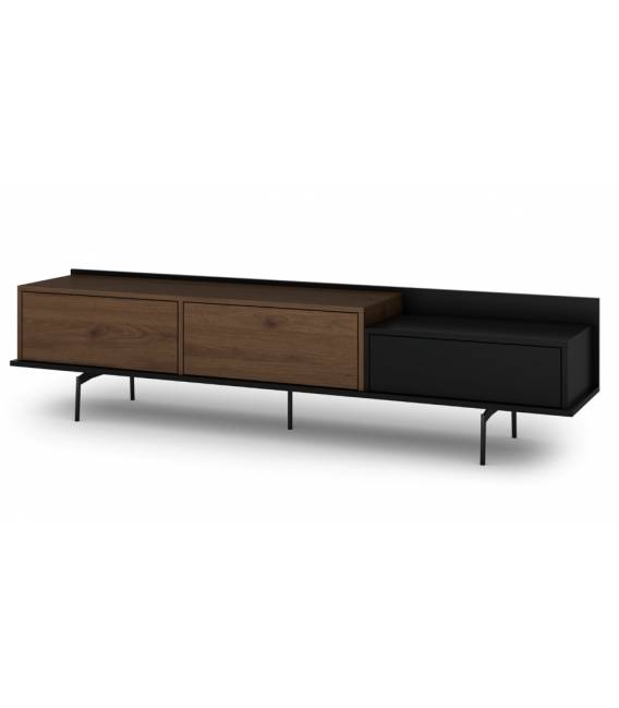 TV spintelė RENE 200x40 tamsiai ruda