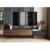 TV spintelė RENE 200x40 tamsiai ruda