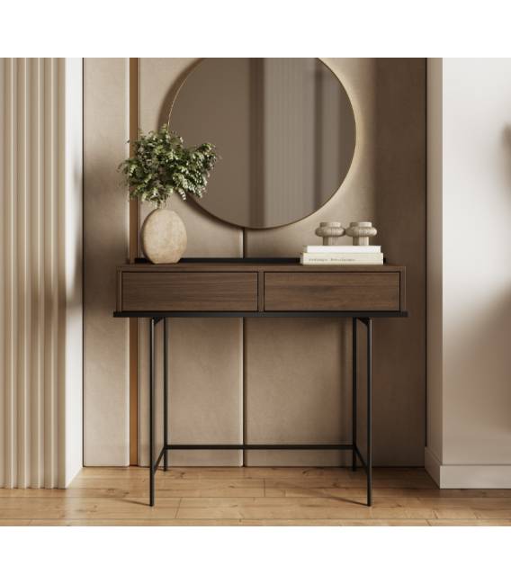 Konsolė RENE 100x40 ruda