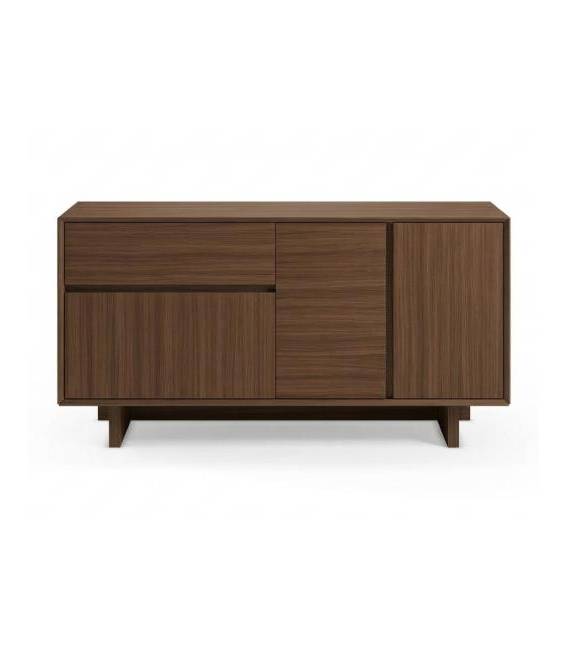 Komoda CAPRI 146x40 tamsiai ruda