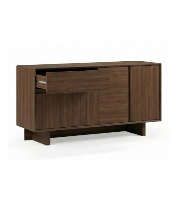 Komoda CAPRI 146x40 tamsiai ruda