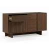 Komoda CAPRI 146x40 tamsiai ruda