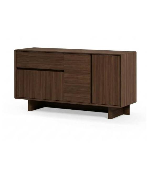 Komoda CAPRI 146x40 tamsiai ruda